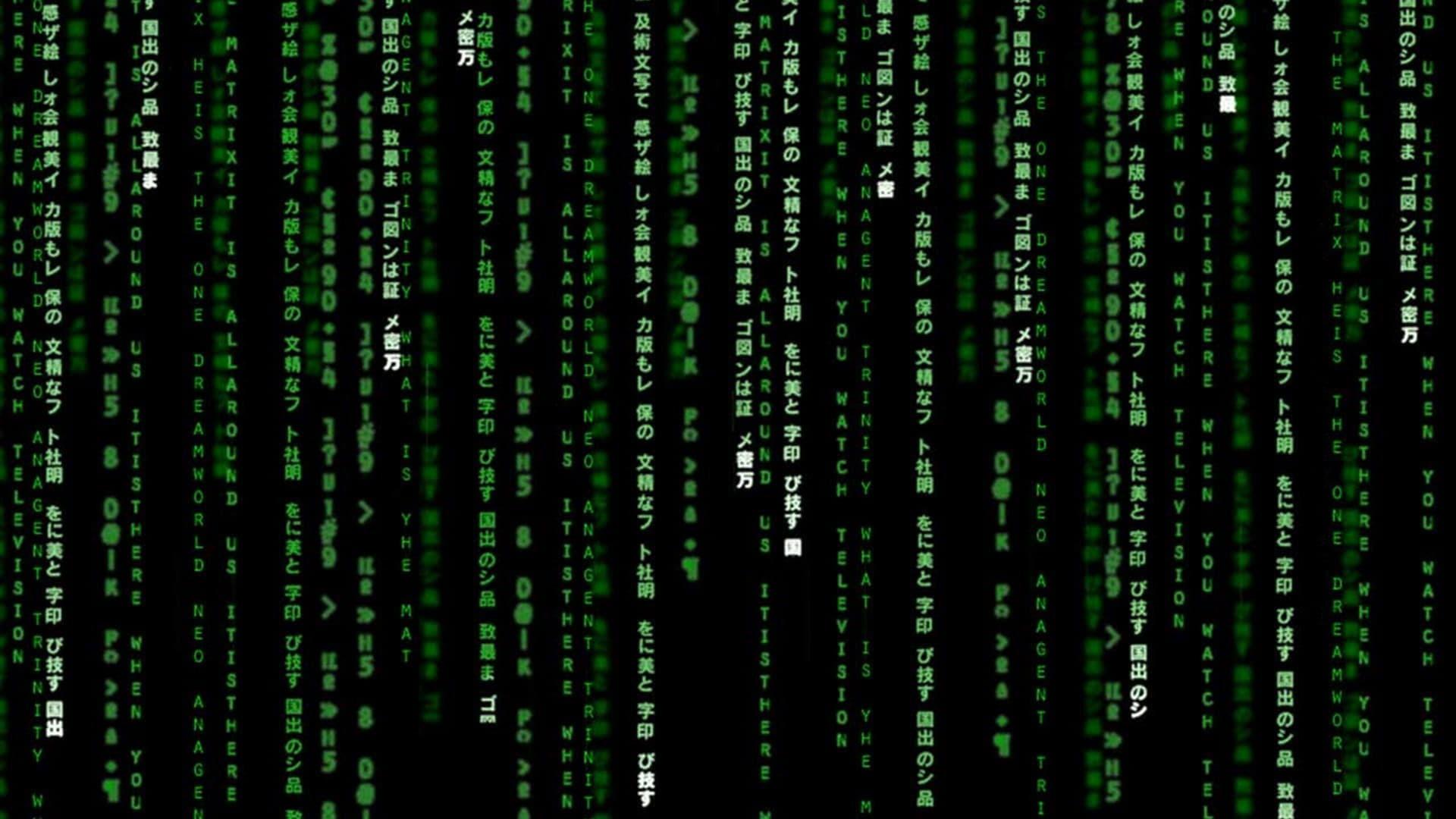 Matrix Reloaded